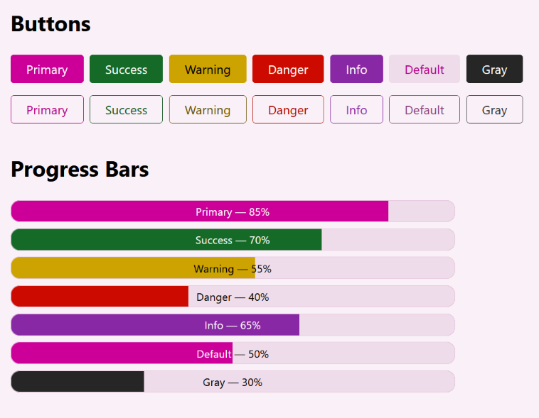 Claude: custom theme applied